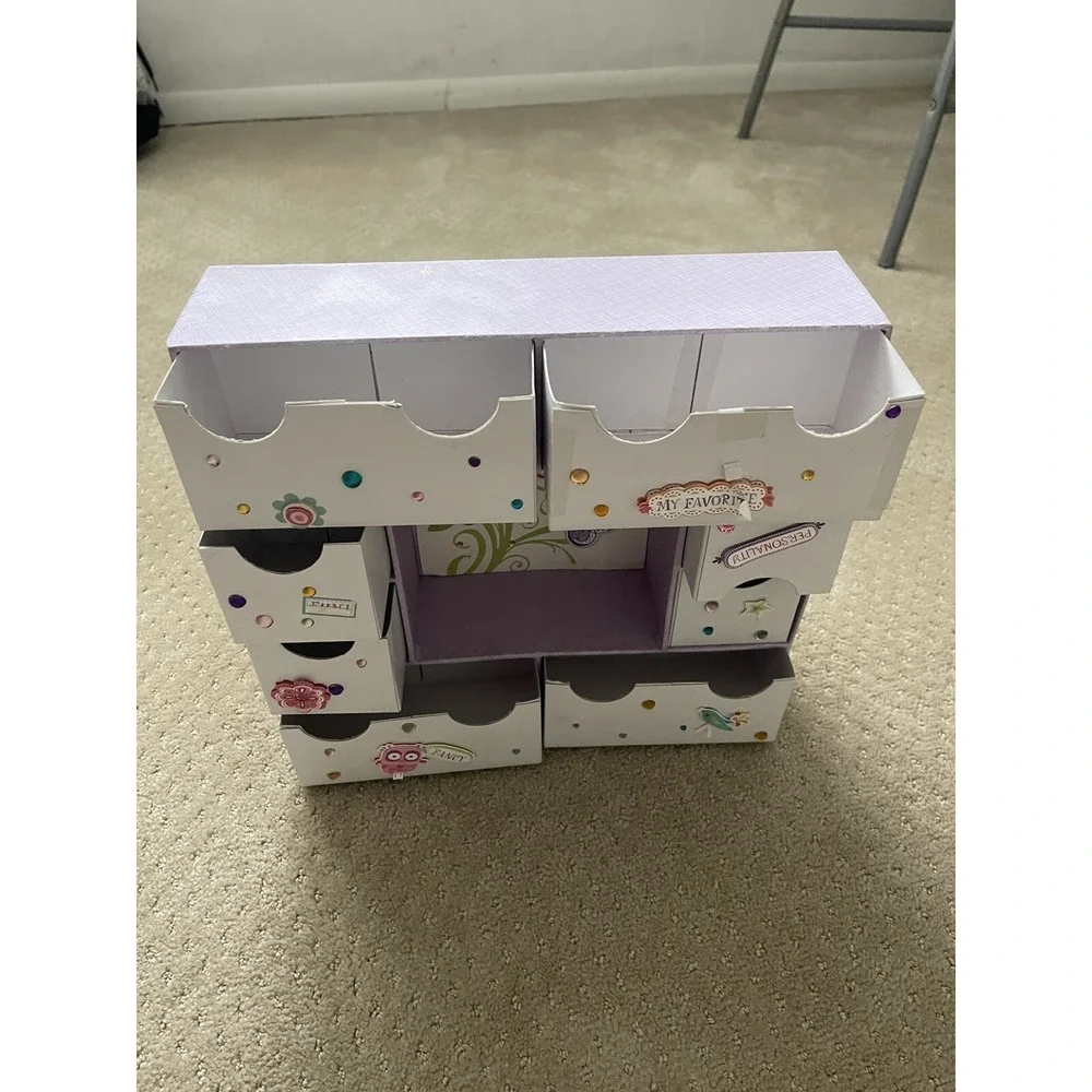 AMERICAN GIRL Jewelry Keeper Organizer 8 Drawers-11